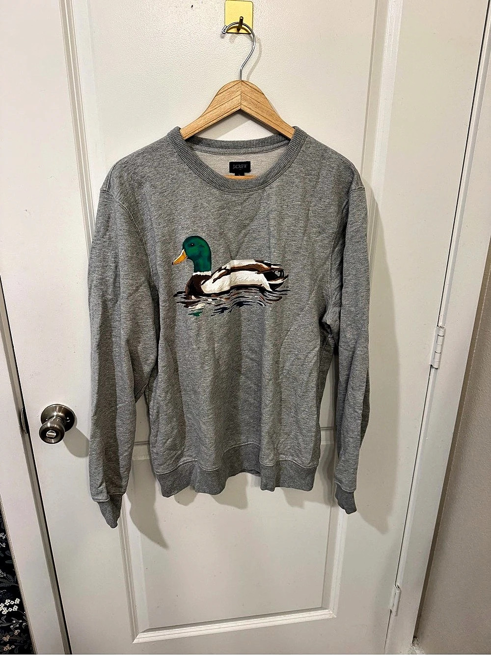 J.Crew Duck Graphic Crewneck Size Men’s Large